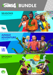 the sims 4 spooky stuff box art